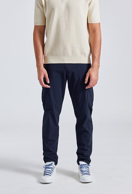 Stenströms Leisure Cargo Pants Dk Navy